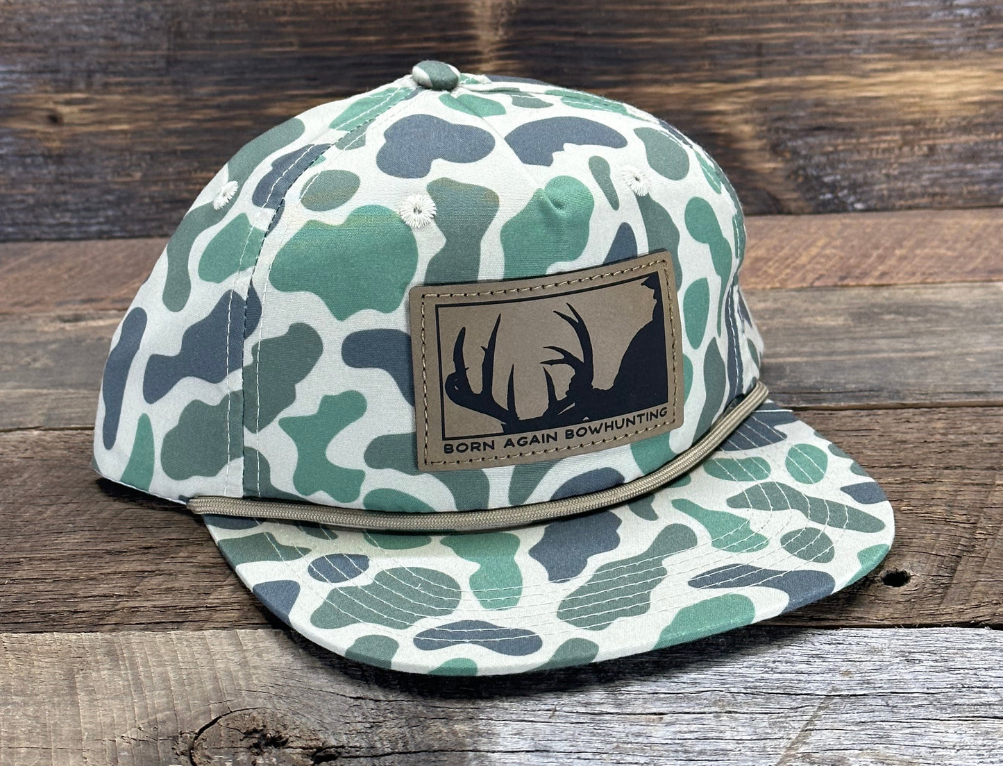 Old School Camo Rope Hat